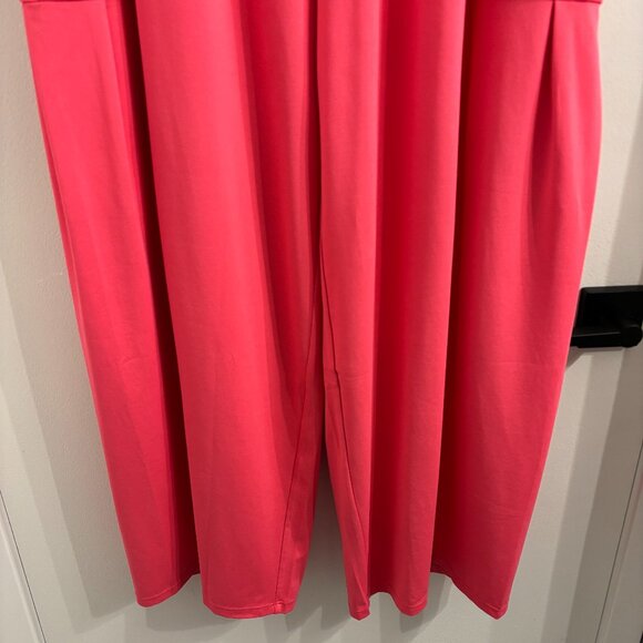 Pink Wide Leg Pants - Picture 4 of 7